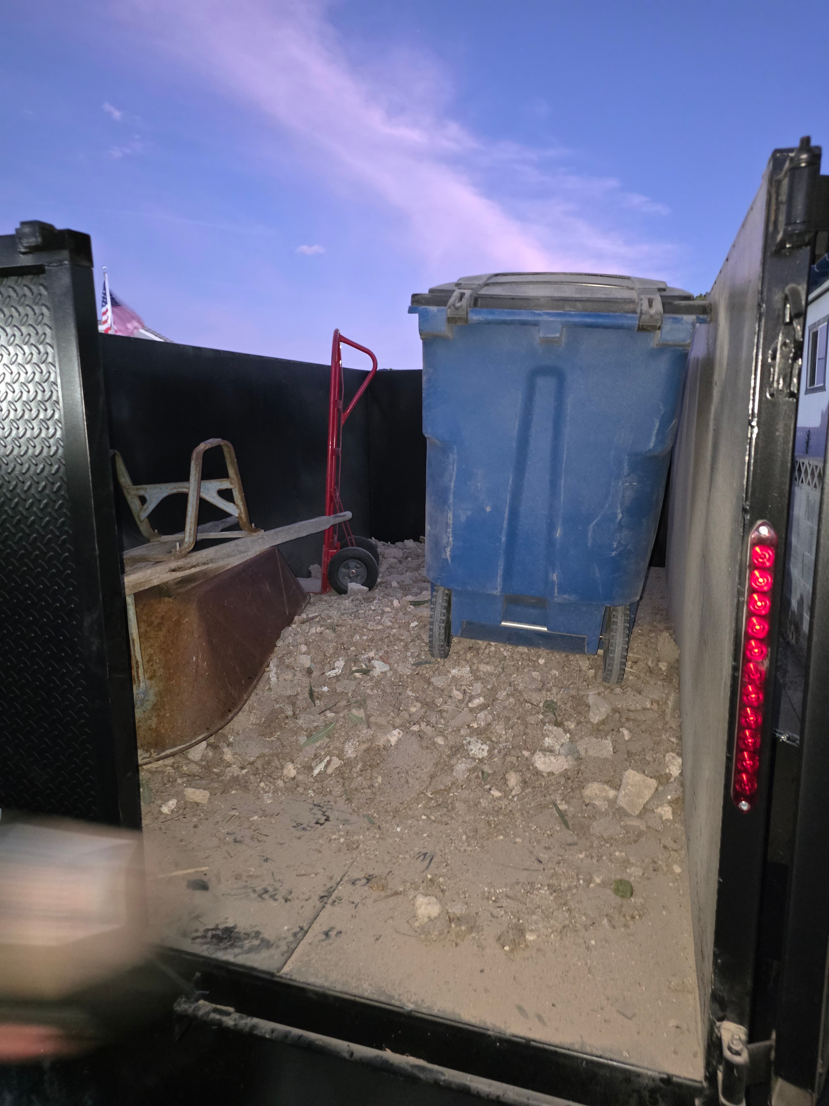 2 Bros Junk Removal team at work